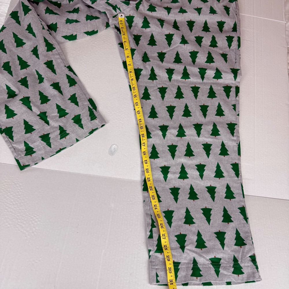 Hanna Andersson XXL Christmas Tree Print Pajama Pants Loungewear Holiday Unisex - Picture 9 of 9